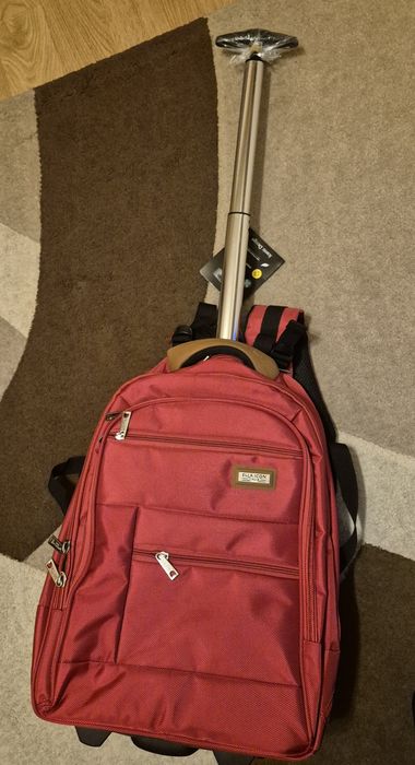 Rucsac troler Atena rosu