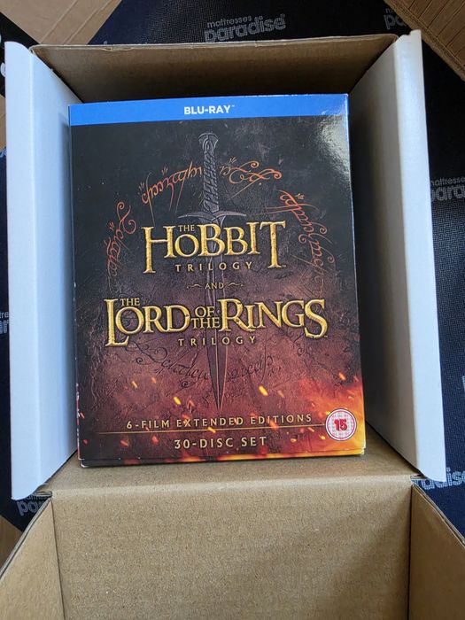 The Lord of the Rings+The Hobbit blu-ray