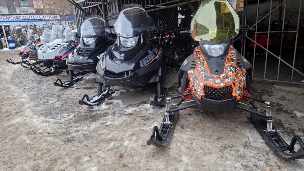 Снегоход PEDA BARYS 200 ORANGE Como.