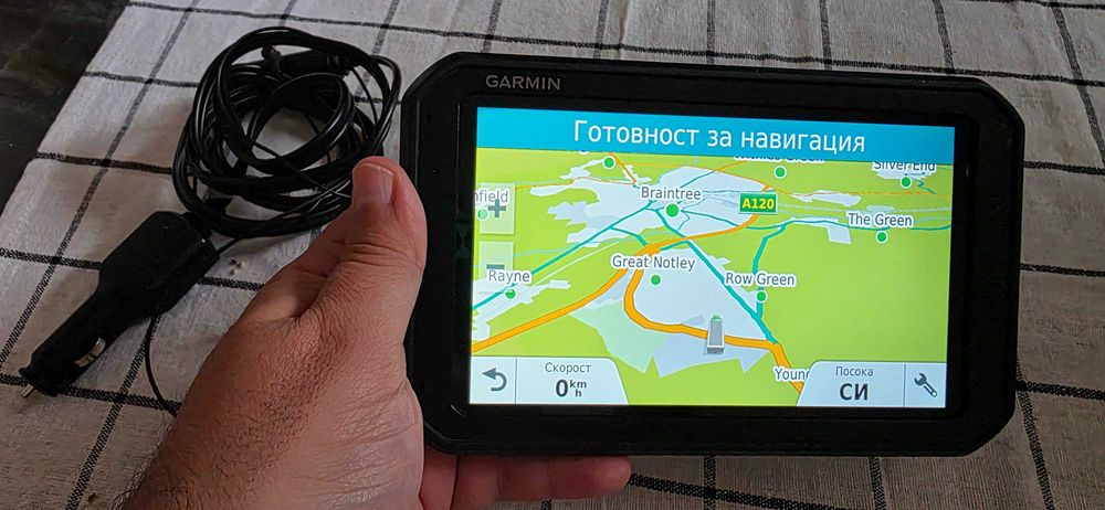 Навигация за камион Garmin Dezl 780 7 инча карти за цяла Европа и Турция пълен комплект