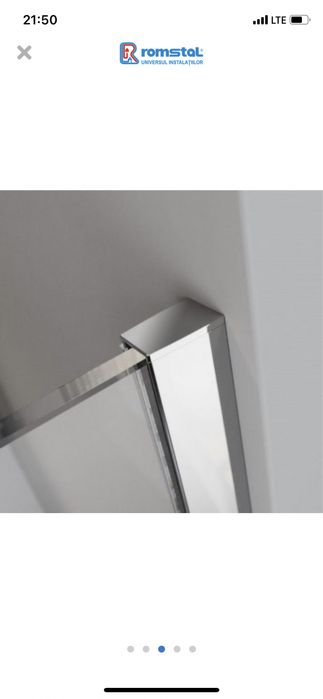 Paravan dus sticla securizata Romstal