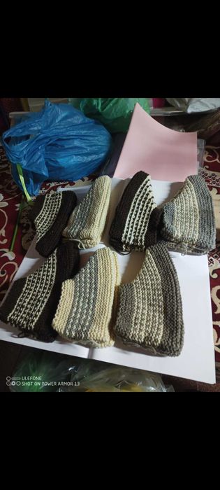 Вълнени чорапи (ръчна изработка)