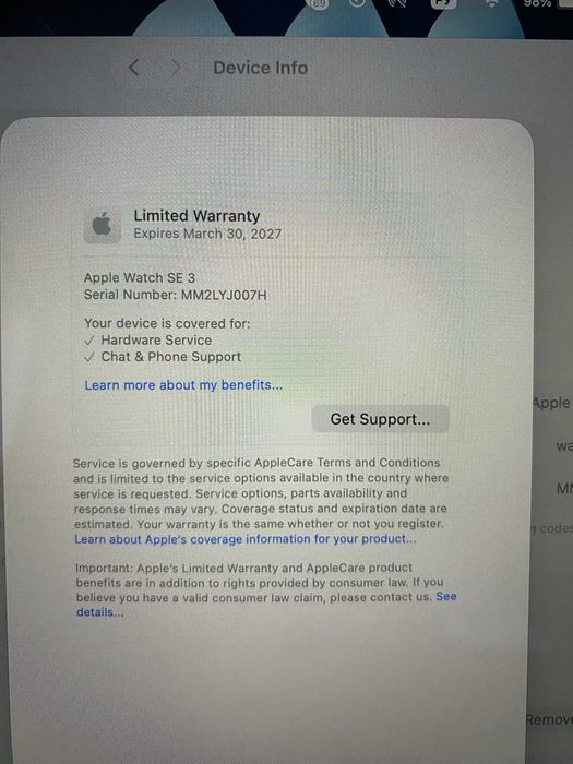 Apple watch se3 new American version