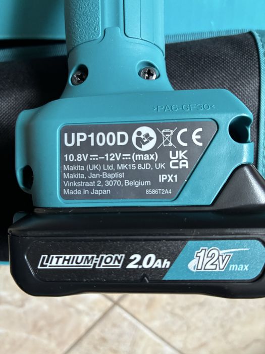 Акумулаторна лозарска ножица Макита Makita UP100DZ