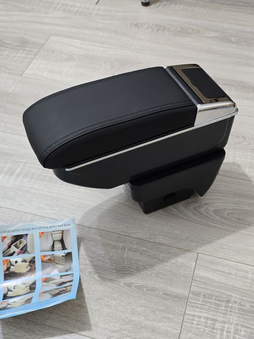 Cotieră centrală cu spațiu de depozitare pentru Seat Arona