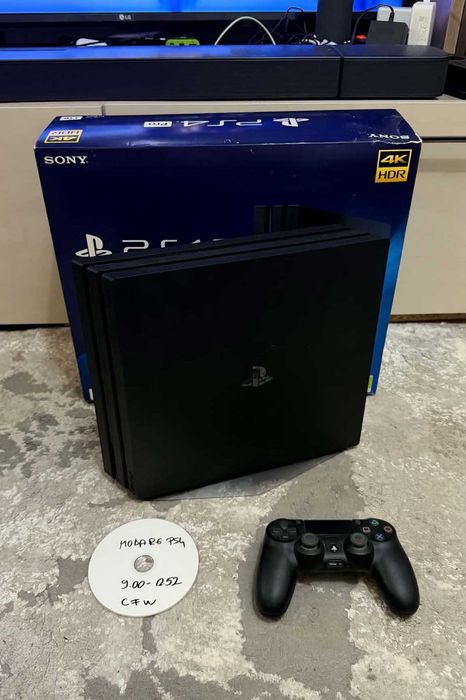 PS4 PRO Modat 2TB 42 Jocuri - Playstation 4 PRO 2TB Modat 42 Jocuri FC26 UFC Cyberpunk God of War Mortal Kombat etc