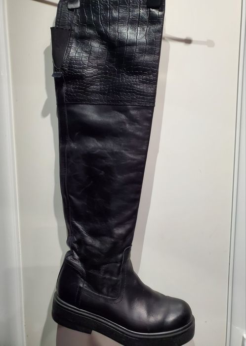 Ботуши естествена кожа 40ном