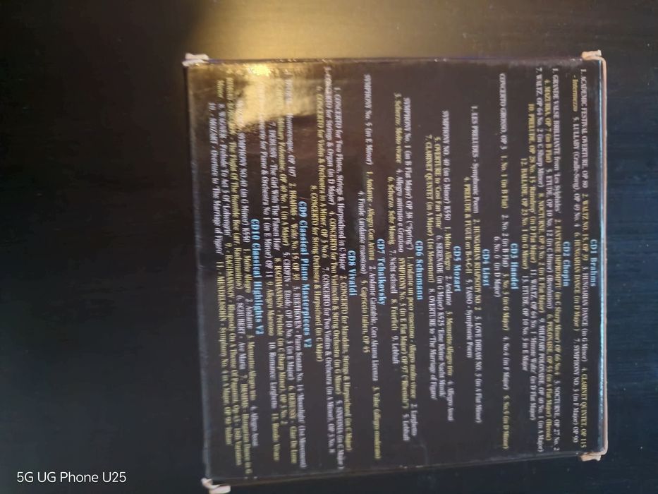 Продавам СД нови класически дискове