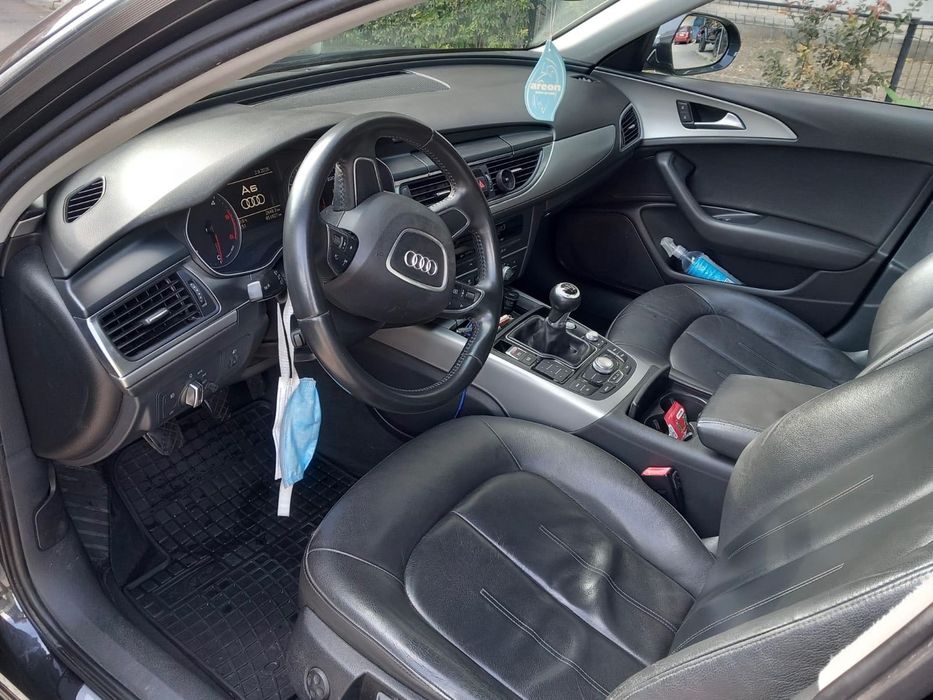 Audi A6 2.0 TDI 2013 | Cutie manuală - ClimatronicW | Piele | Navigație | Întreținut