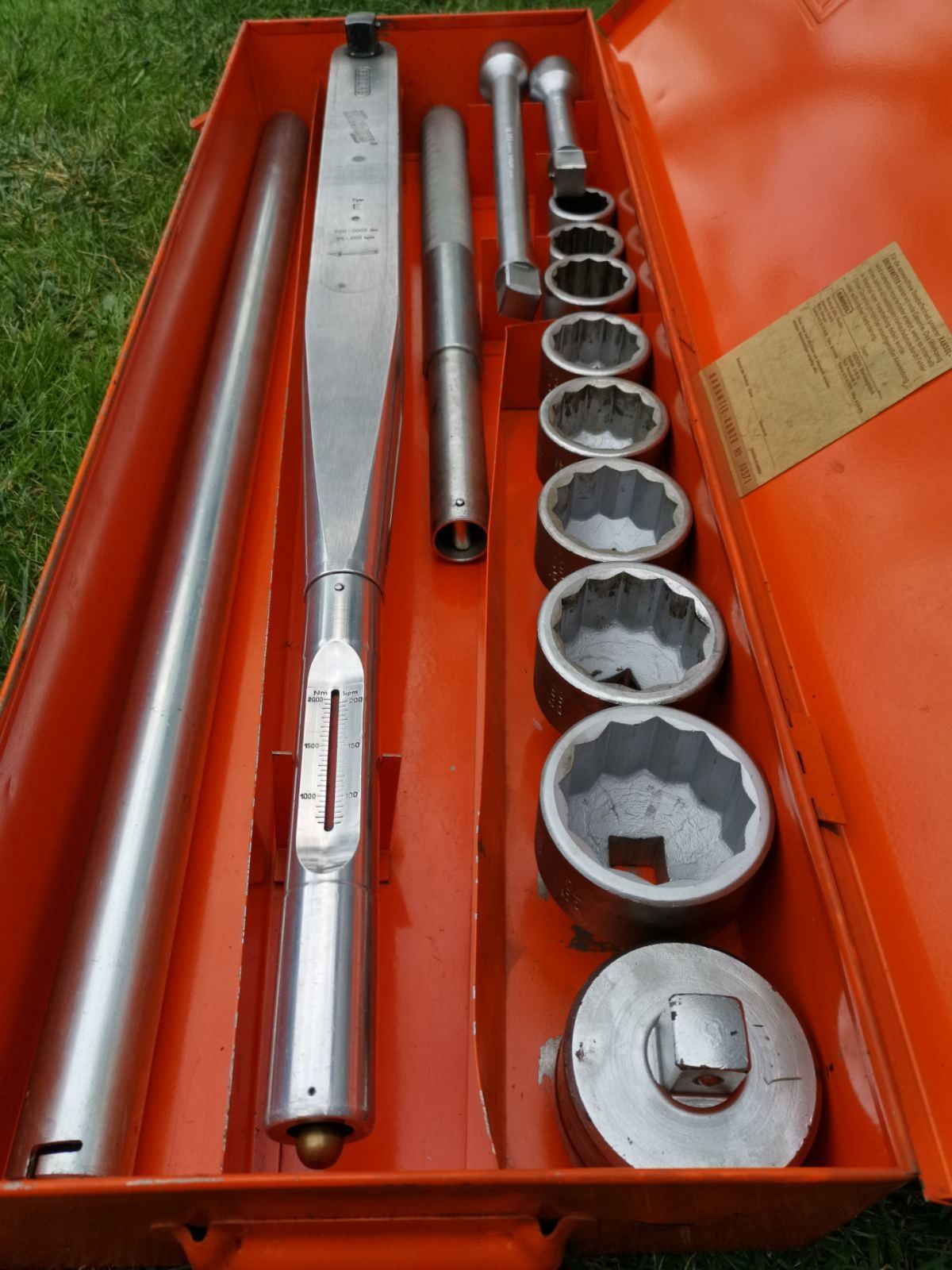 Динамометричен ключ 750-2000 Nm GEDORE RAHSOL Dremometer гр. София ...