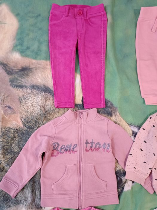 Лот бебешки маркови дрехи блузи панталони