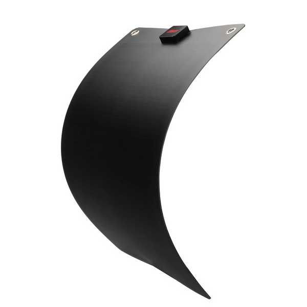 iMars Panou solar flexibil 50W 5V-19V ieșire DC și USB camping monocri