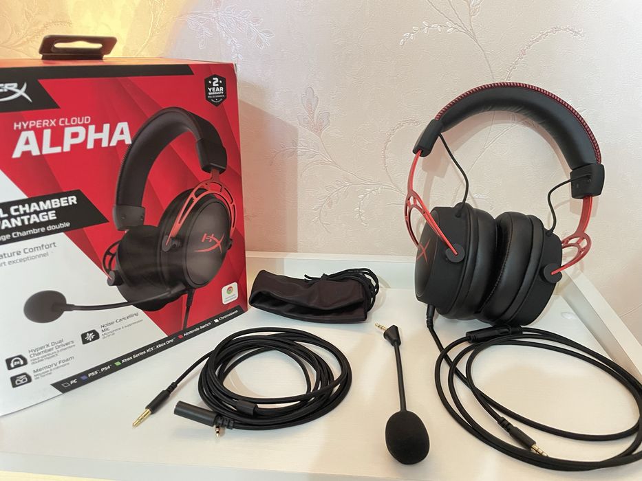 Наушники Hyperx cloud Alpha