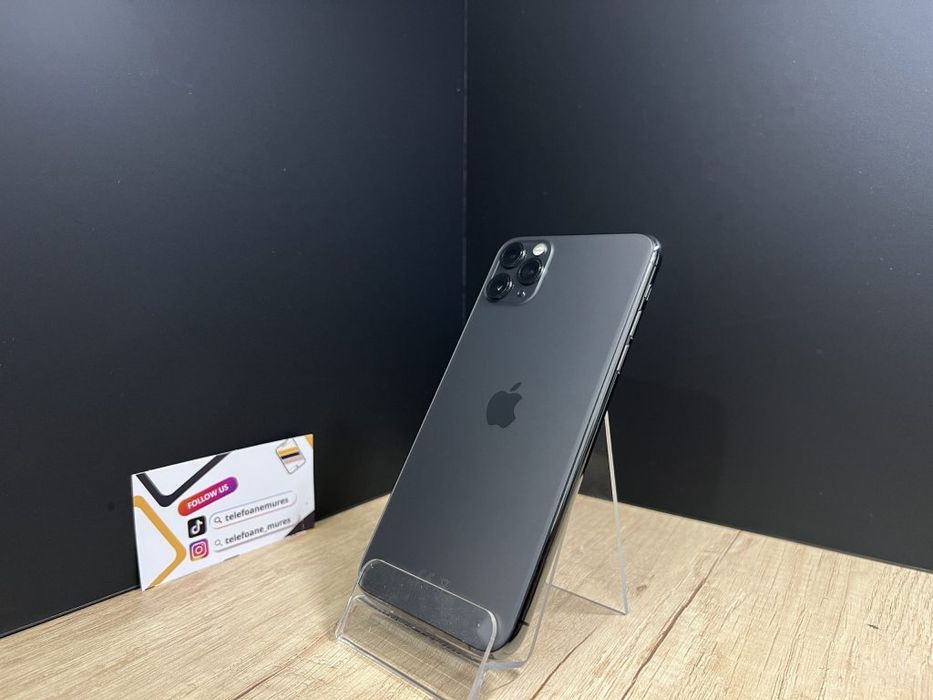 iPhone 11 Pro Max 512Gb Space Grey Second-Hand Bun 3 ani garanție, Tel