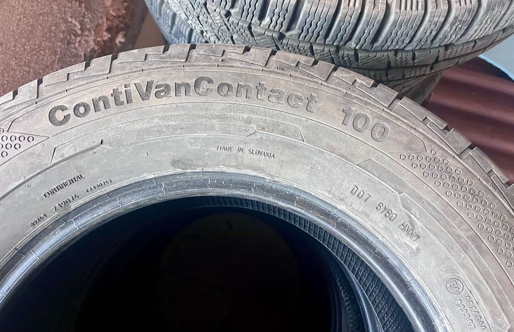 4 бр бусови гуми Continental ContiVanContact 235/65/16C