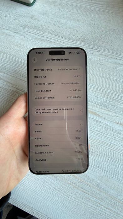iPhone 15 pro max ideal sostayaniya