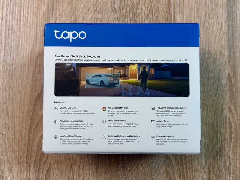 TP-LINK Tapo C425 A200 - camera supraveghere video 2K acumulator solar
