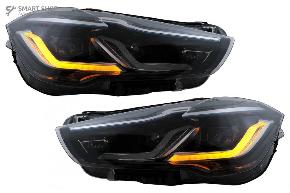 Faruri Full LED BMW X1 SUV F48 (2015-2020) Conversie de la Halogen la
