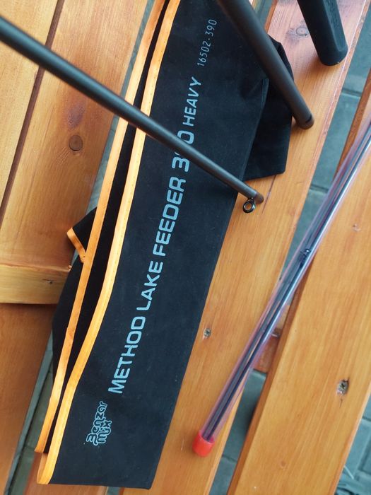 Combo feeder: lanseta benzar lake heavy 3.90m 150g, mulineta trabucco virtus 5000fa