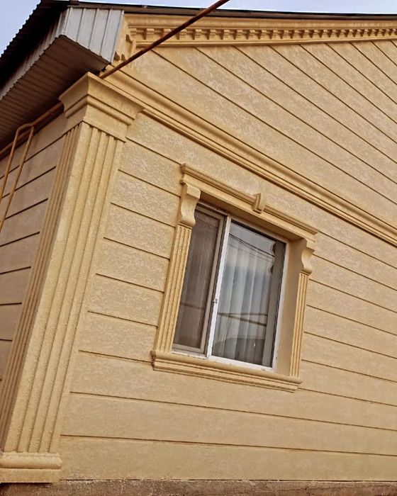 Фасадный декор термопанели Алматы