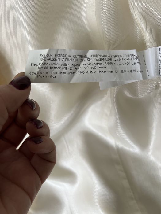 Sacou  femei din in Zara M