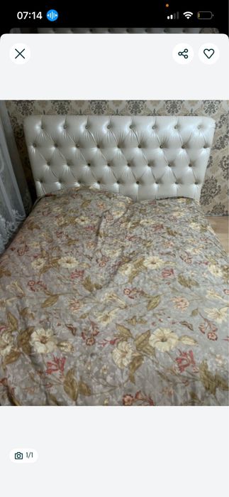 Продам двуспальную кровать