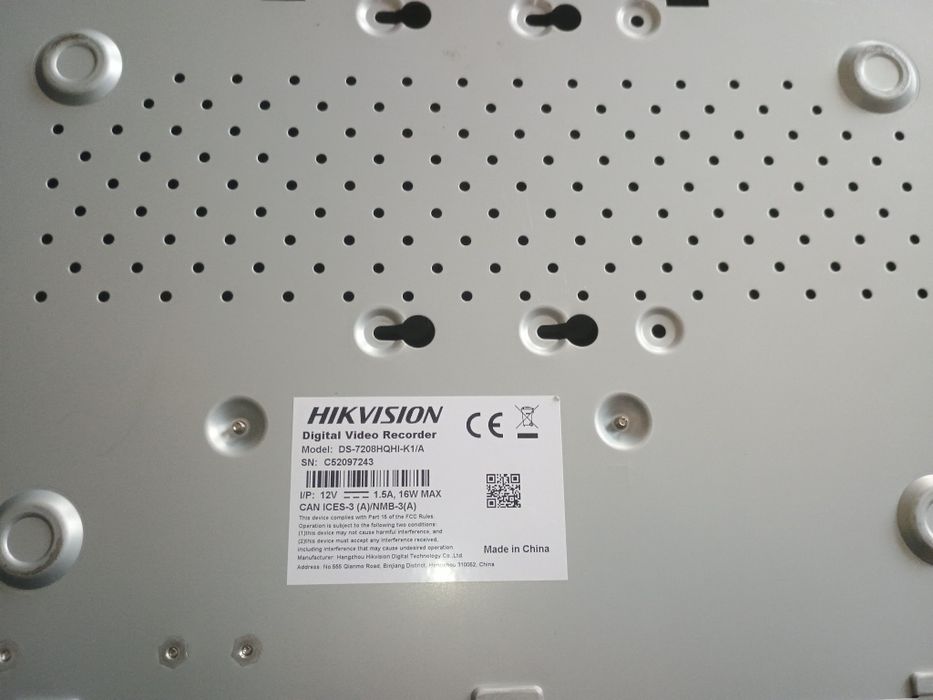 Dvr DS-7208HQHI-K1/A 8 canale