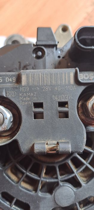 Генератор 28В 110А Камаз Евро