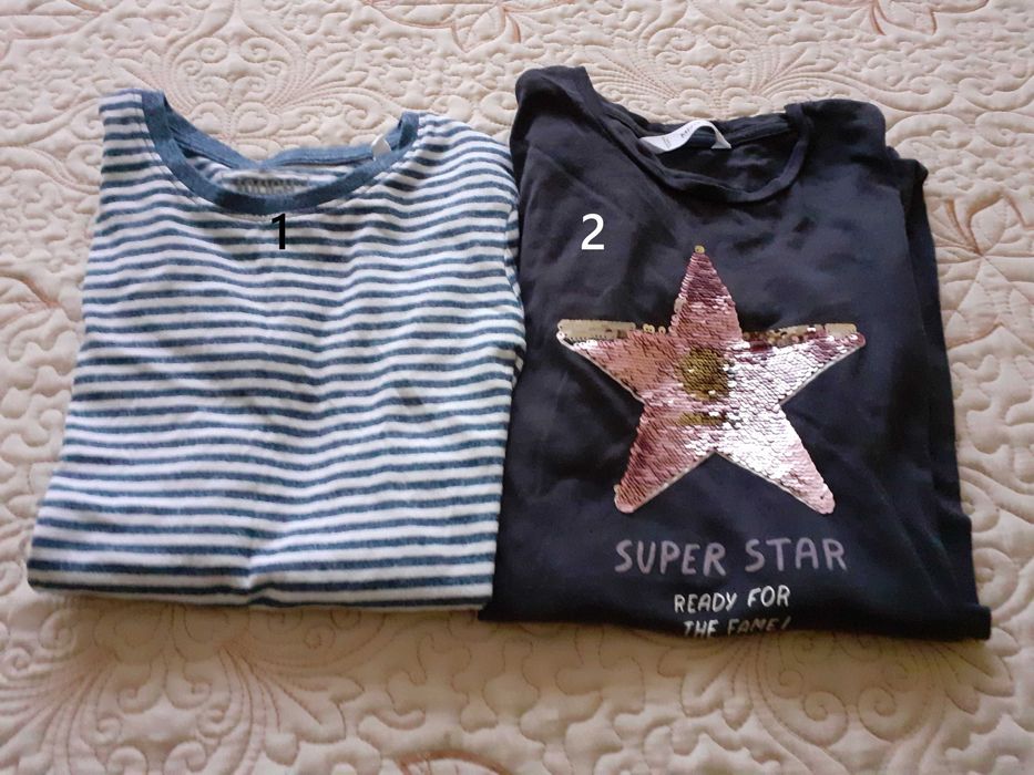 Детски блузи, гащеризон и пуловер  за момиче 3-8 години