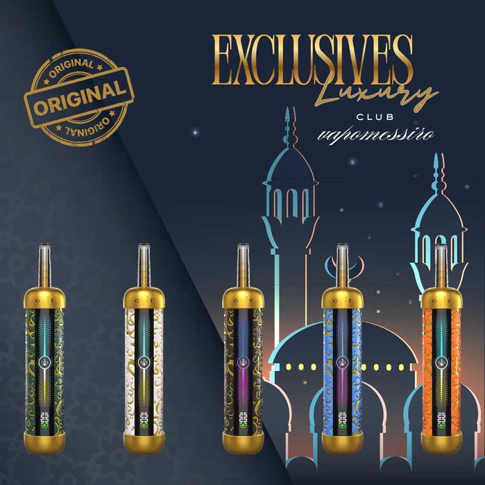 Vape !Cadoul Perfect !Narghilea Cu Sonor si 60.000 Puffuri !