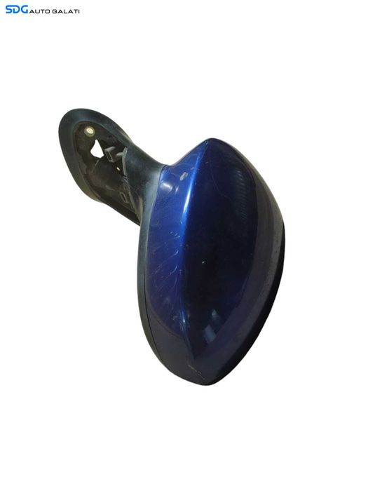 Oglinda Electrica Stanga Fiat Grande Punto 2005 - 2012 Culoarea Albastra Cod 011023 [LR0610]