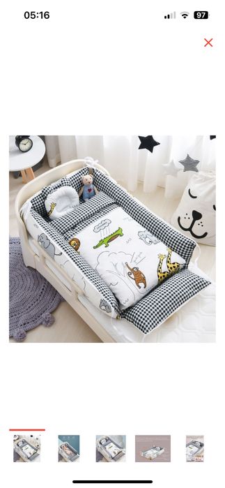 детский кокон Godmy