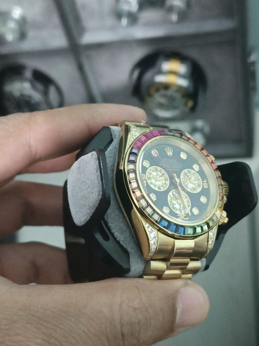 Rolex xam murskoy xam jenskiy variant toshlari raduga quyosh nurida ya
