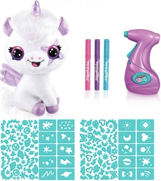 CANAL TOYS Плюшена играчка за оцветяване светещ еднорог