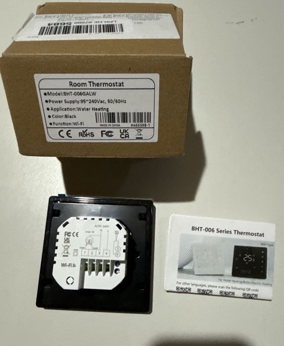 Termostat Wifi Smart BHT-006GALW centrala,boiler,pardoseala,incalzire