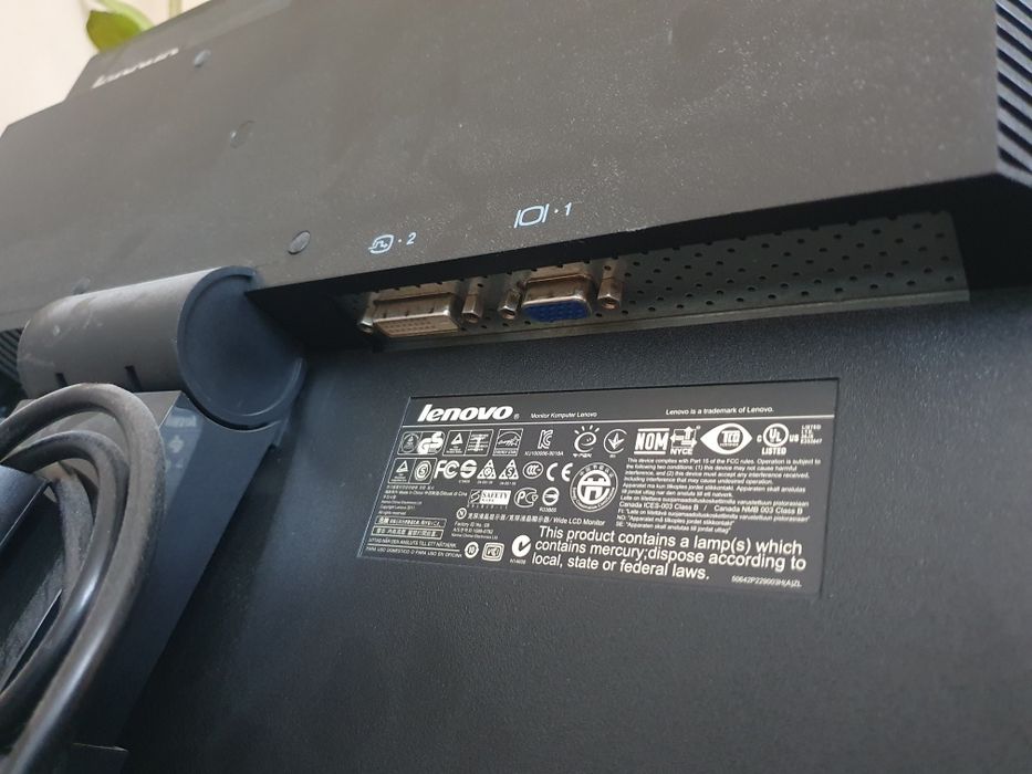 22" Монитор Lenovo ThinkVision L2250p Wide (1680x1050) – Ергономичен