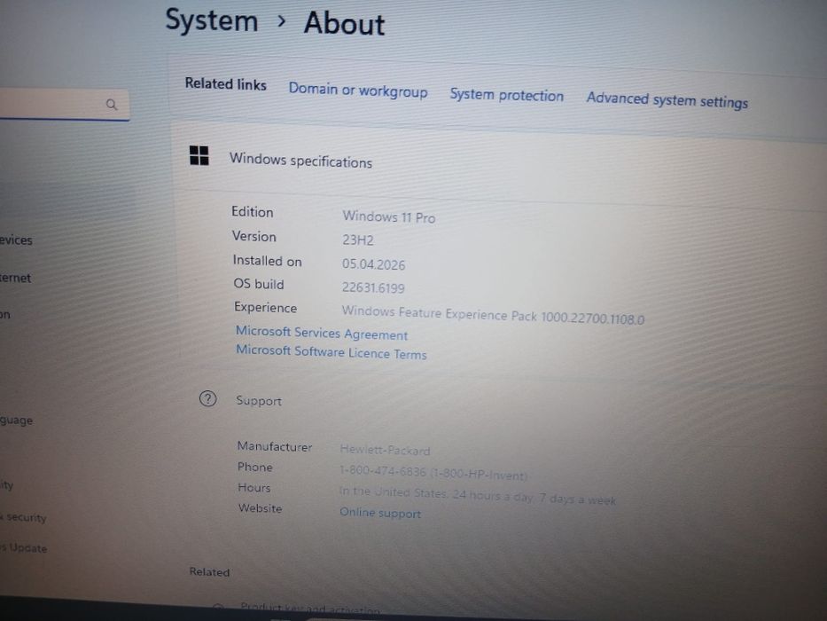 Vand laptop  model HP 250 G4 in stare foarte bună  in Brașov