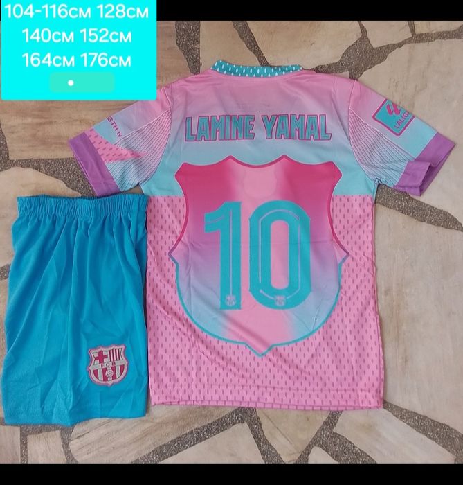 LAMINE YAMAL 10  детско юношеска футболни екипи НОВО сезон 2025-26 год