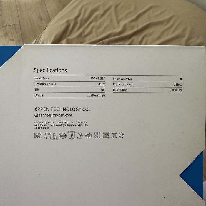 Графический планшет XP-PEN Deco 01 V2