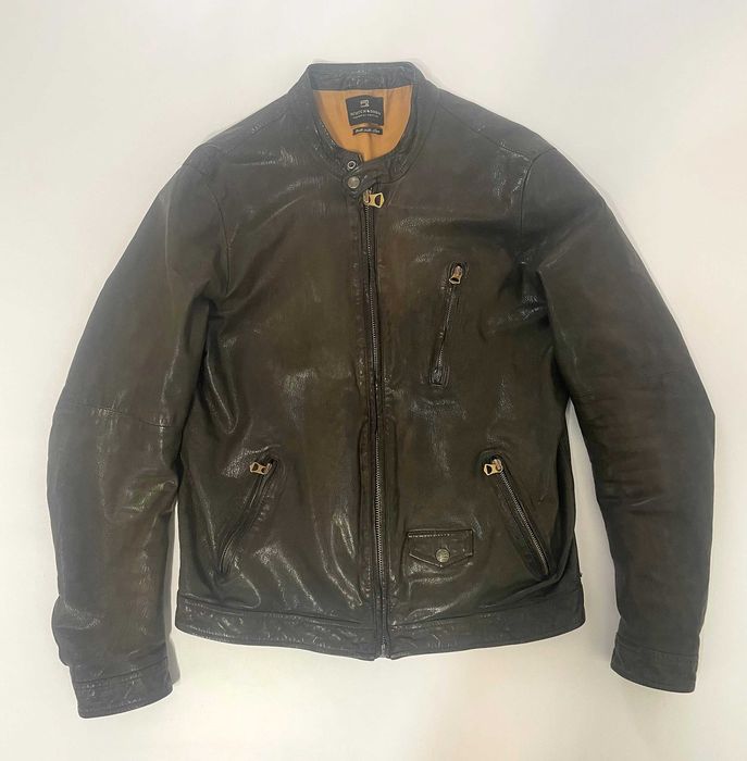 Geacă din piele Scotch&Soda