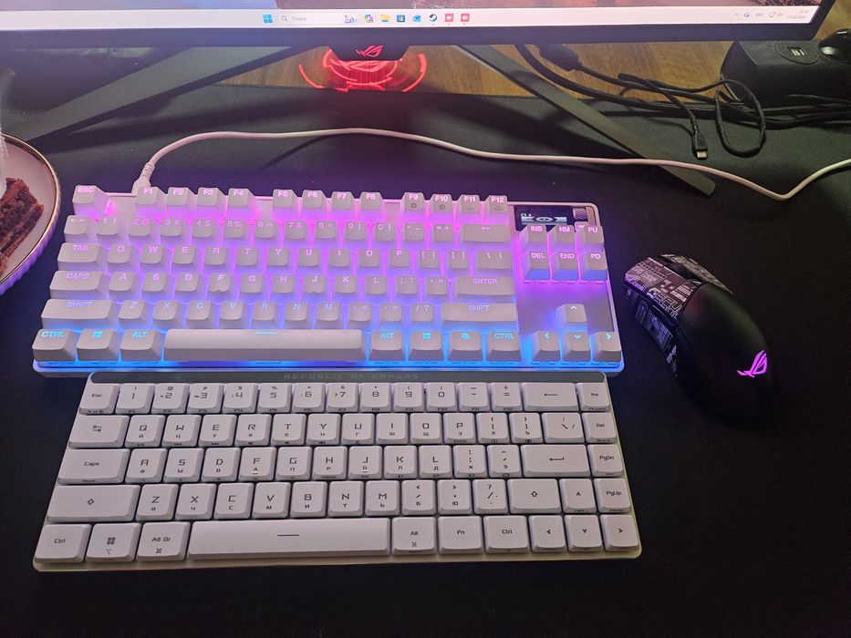 Steelseries Apex pro tkl gen 3 white магнитная клавиатура