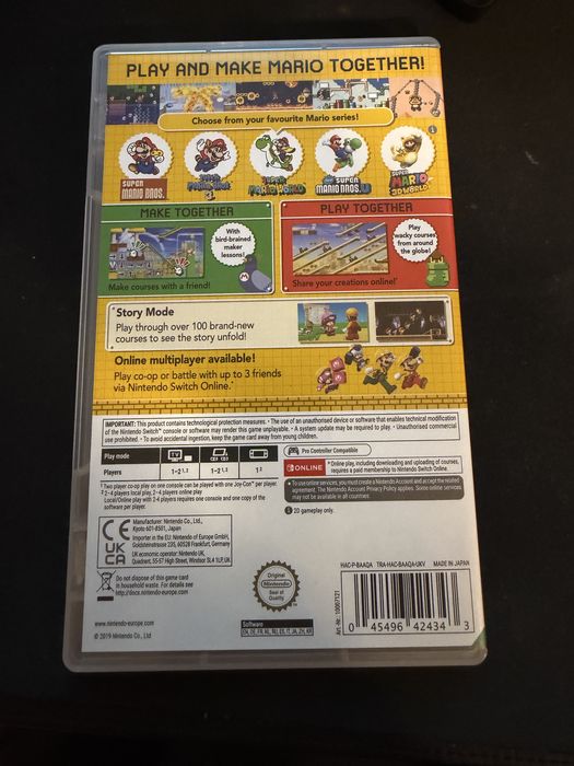 Joc Nintendo Switch Super Mario Maker 2