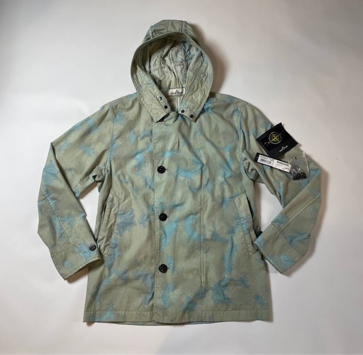 Куртка Stone island Devore camo wateo tc