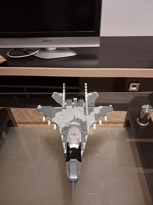 Model Mig 29 Fulcrum lego