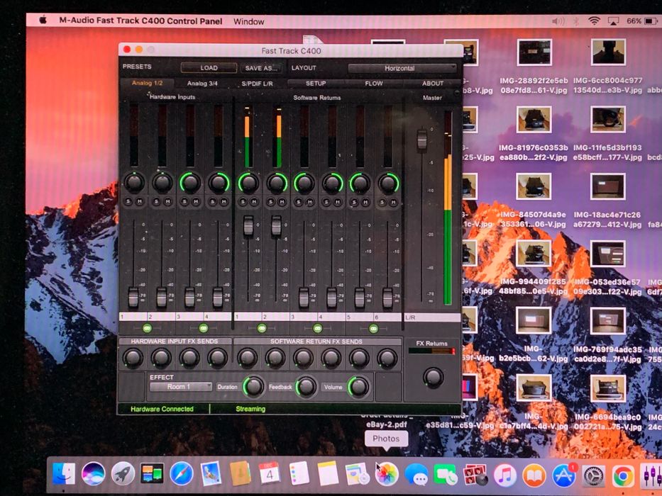Avid M-audio Fast Track C400 USB Audio MIDI Interface Звукова Карта