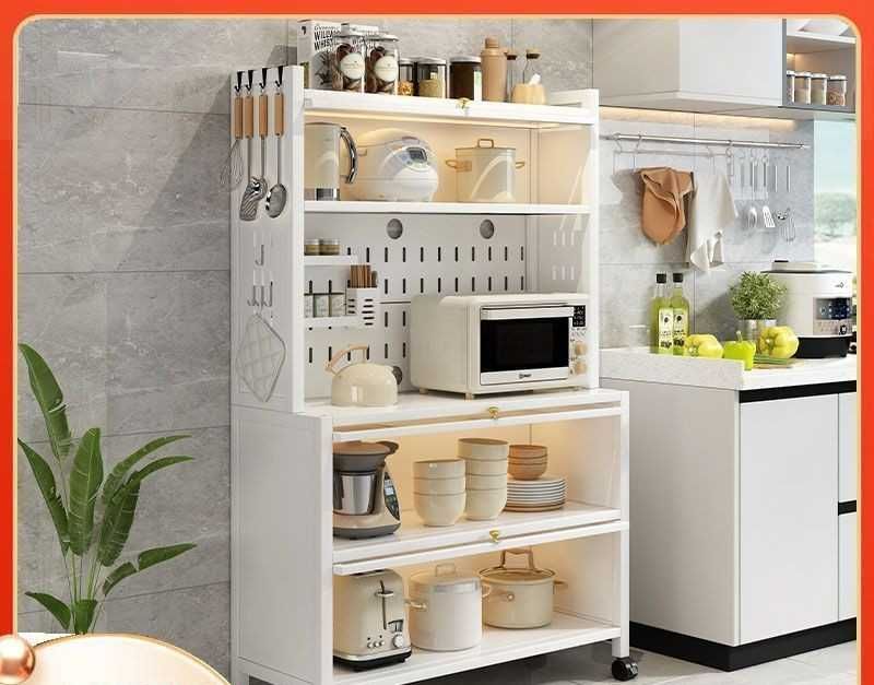 Minimalistik oshxona vitrinas/tartibli saqlash uchun javonlar/ sifat-1