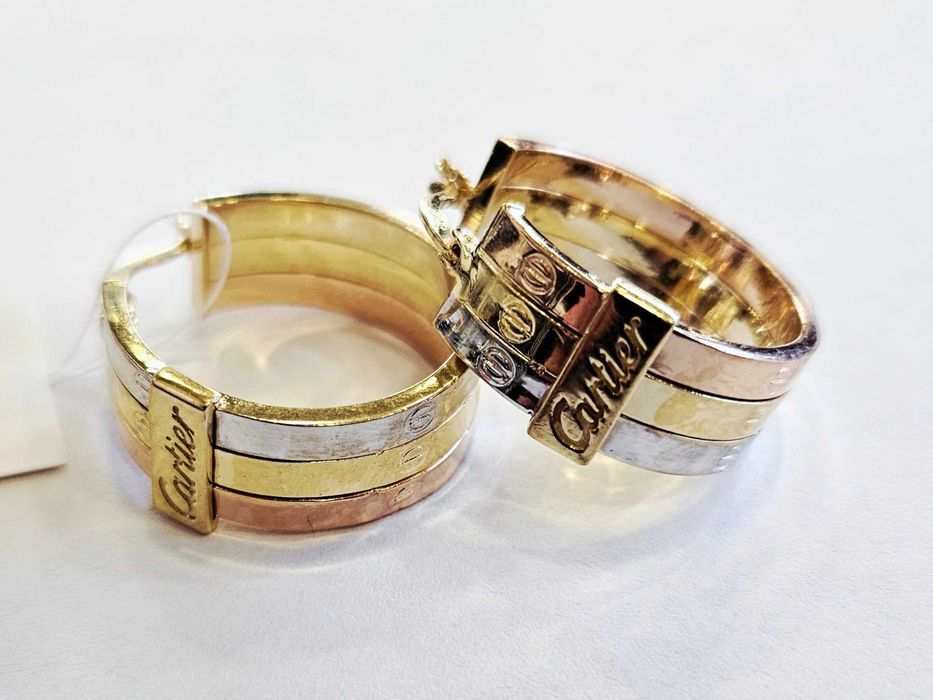 Златни обеци 6.14гр 00251-25