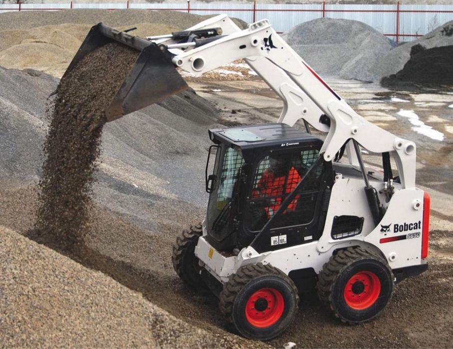 Услуги мини погрузчика бобкат