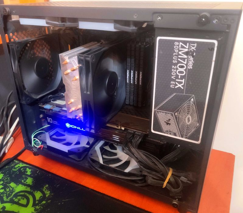 Личный Компактный и бесшумный ПК на 5800x - 32GB - 1080ti