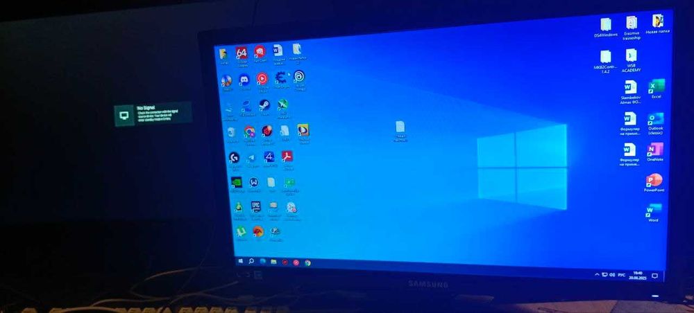 Монитор для офиса samsung syncmaster s20b300 + переходник VGA-HDMI